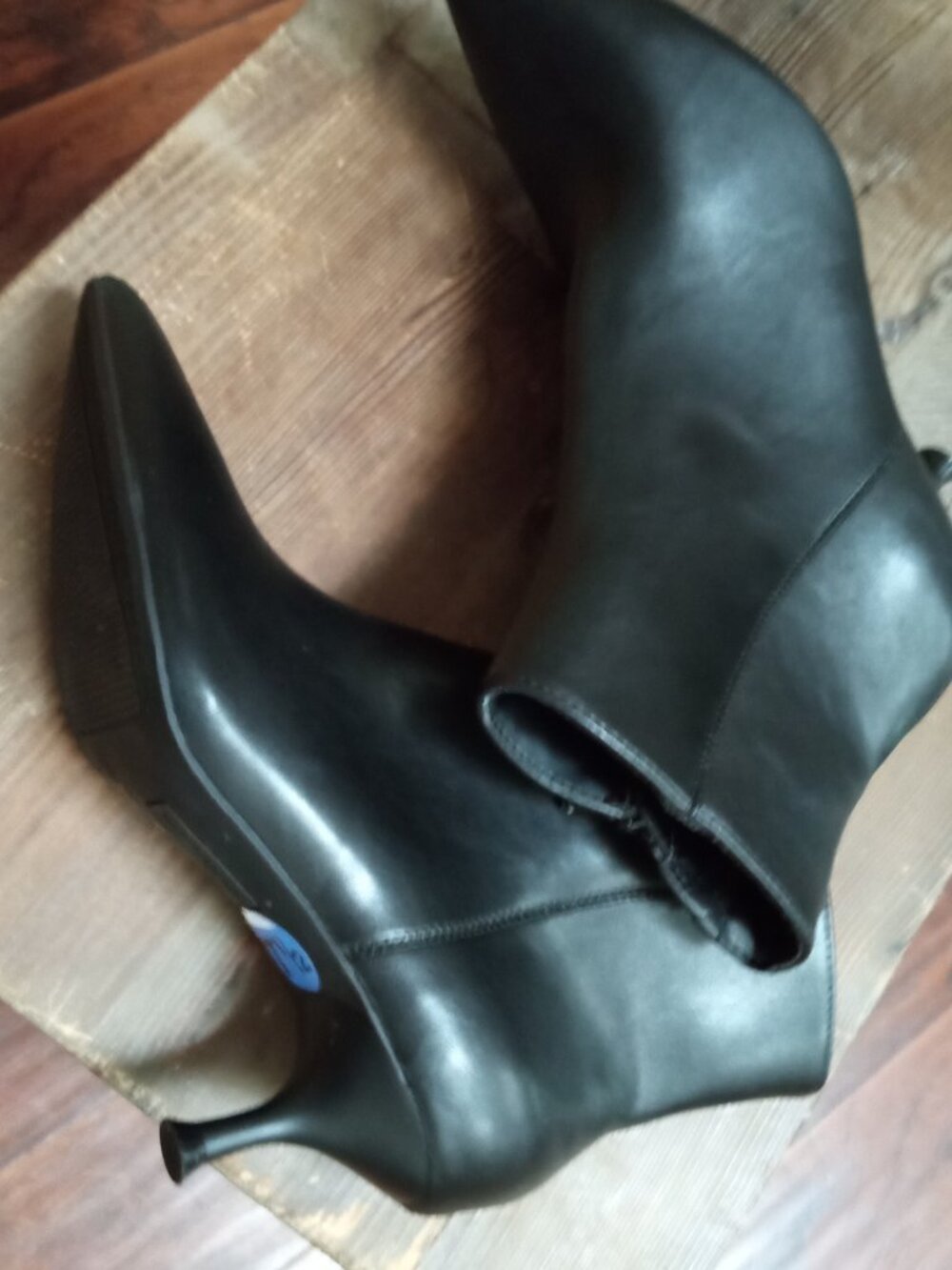 Rachel Zoe Women's Size 7.5 Genuine Leather Kitten Heal Ankle Boots NEW! - Picture 4 of 16